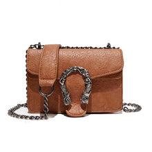 Load image into Gallery viewer, 2019 New Summer Shoulder Bag Chains Messenger Bag Fashion Girls Casual Handbag Simple Leisure Personality Small Square Women Bag