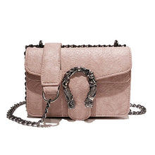 Load image into Gallery viewer, 2019 New Summer Shoulder Bag Chains Messenger Bag Fashion Girls Casual Handbag Simple Leisure Personality Small Square Women Bag