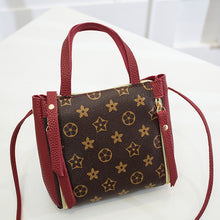 Load image into Gallery viewer, for Women 2019 Fashion  New Crossbody Bags classic pattern messenger bag Women Bag  PU Leather Handbags Shoulder Bag
