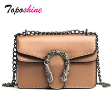 Load image into Gallery viewer, 2019 New Summer Shoulder Bag Chains Messenger Bag Fashion Girls Casual Handbag Simple Leisure Personality Small Square Women Bag