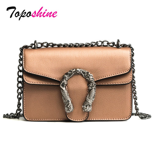 2019 New Summer Shoulder Bag Chains Messenger Bag Fashion Girls Casual Handbag Simple Leisure Personality Small Square Women Bag